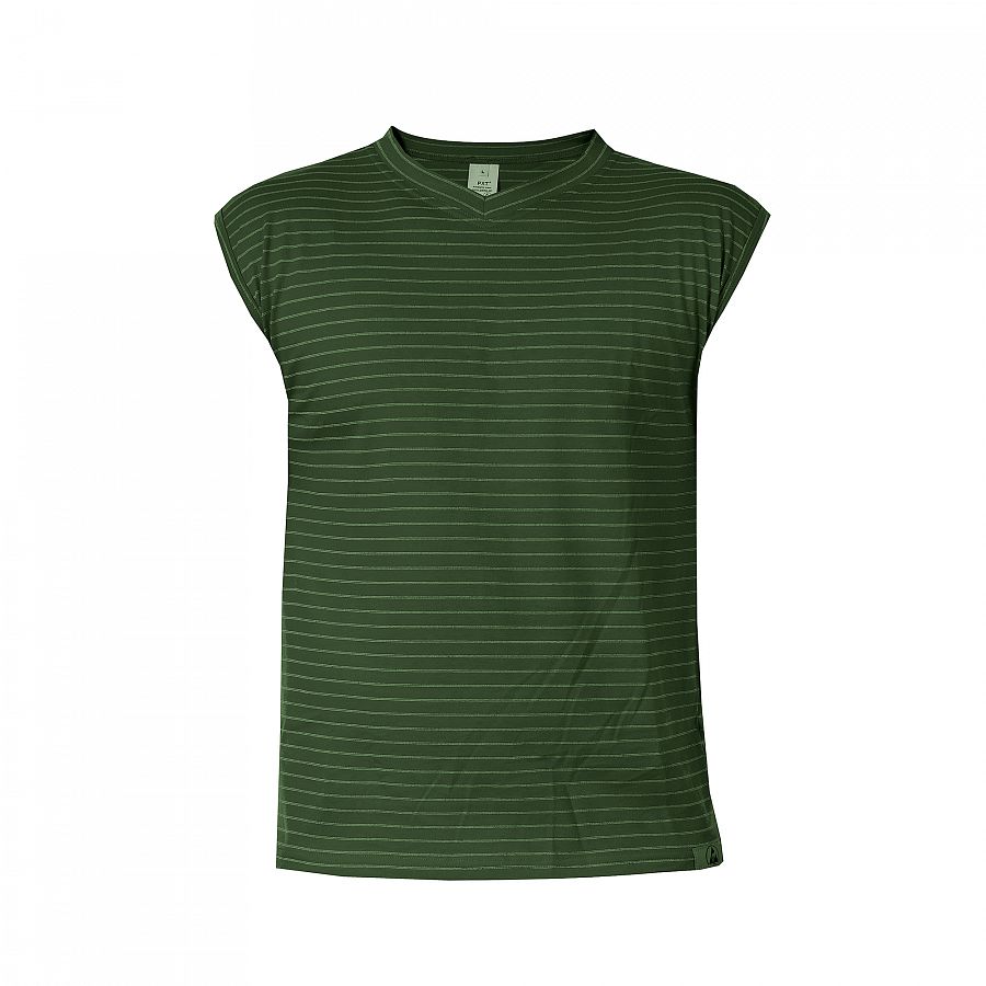 Tričko PXT Antistatic wear zelené bez rukávů "V" 160 g/m2